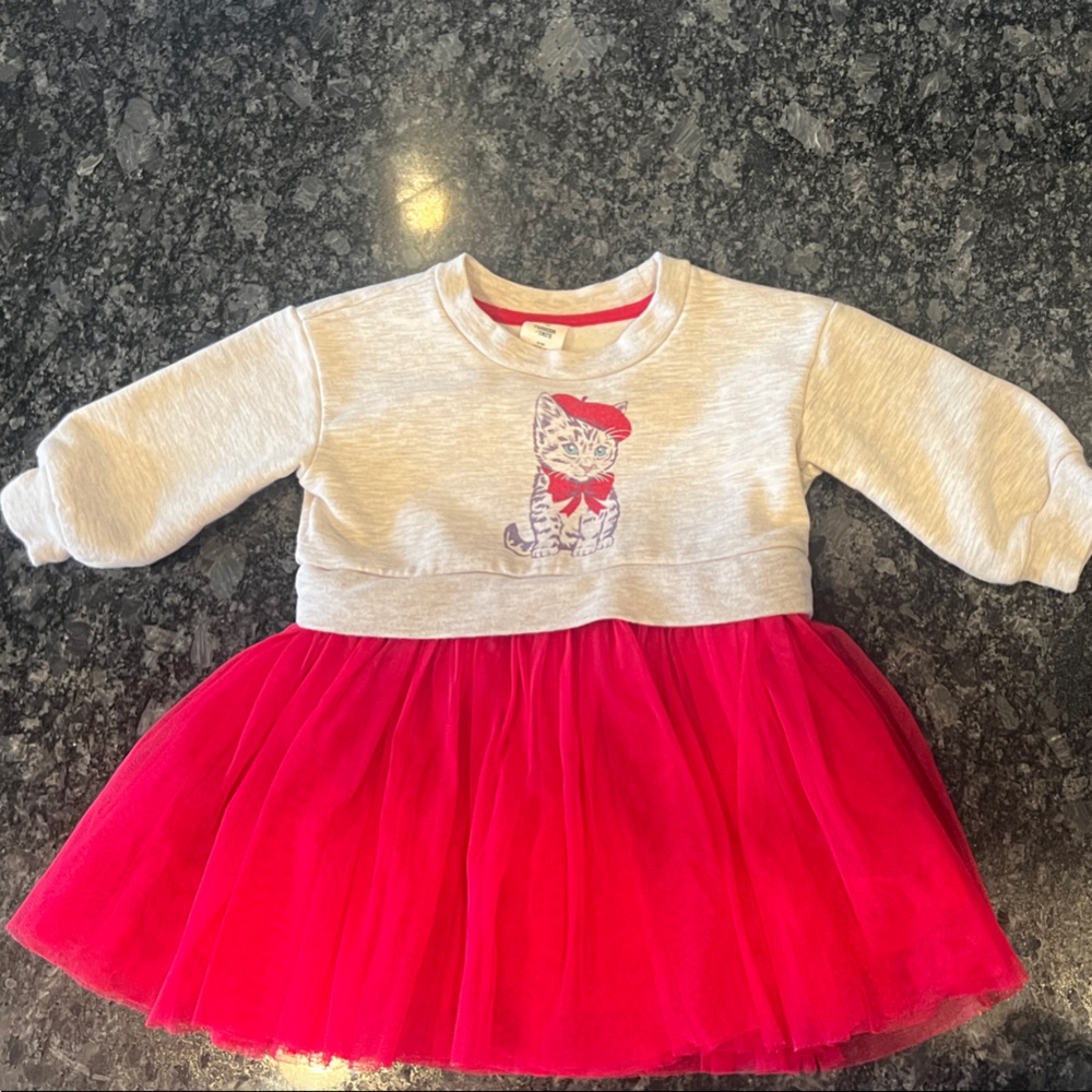 Soft tulle Parisian Cat Dress